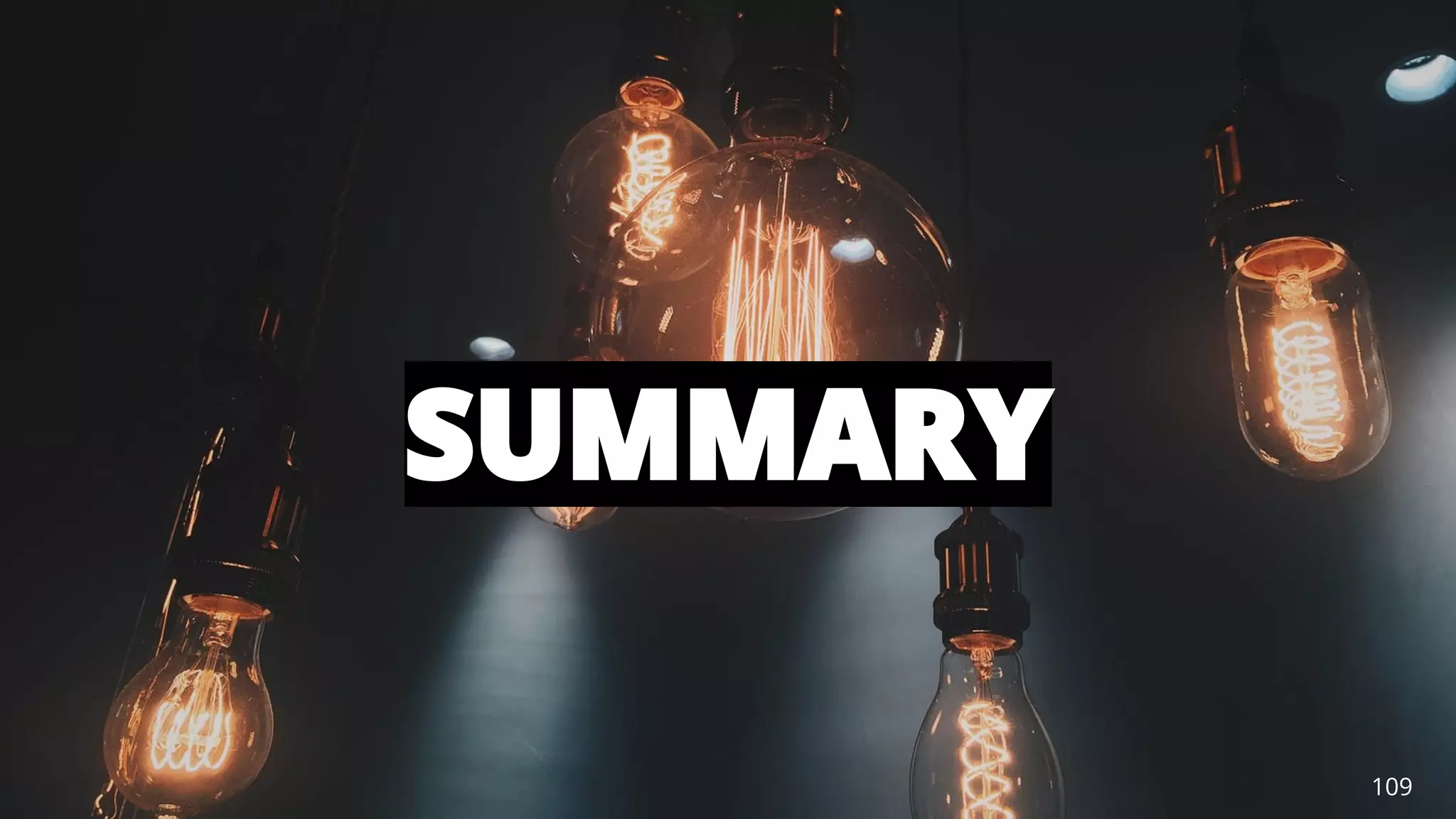 @AndyBirds@AndyBirds 109
SUMMARY
 