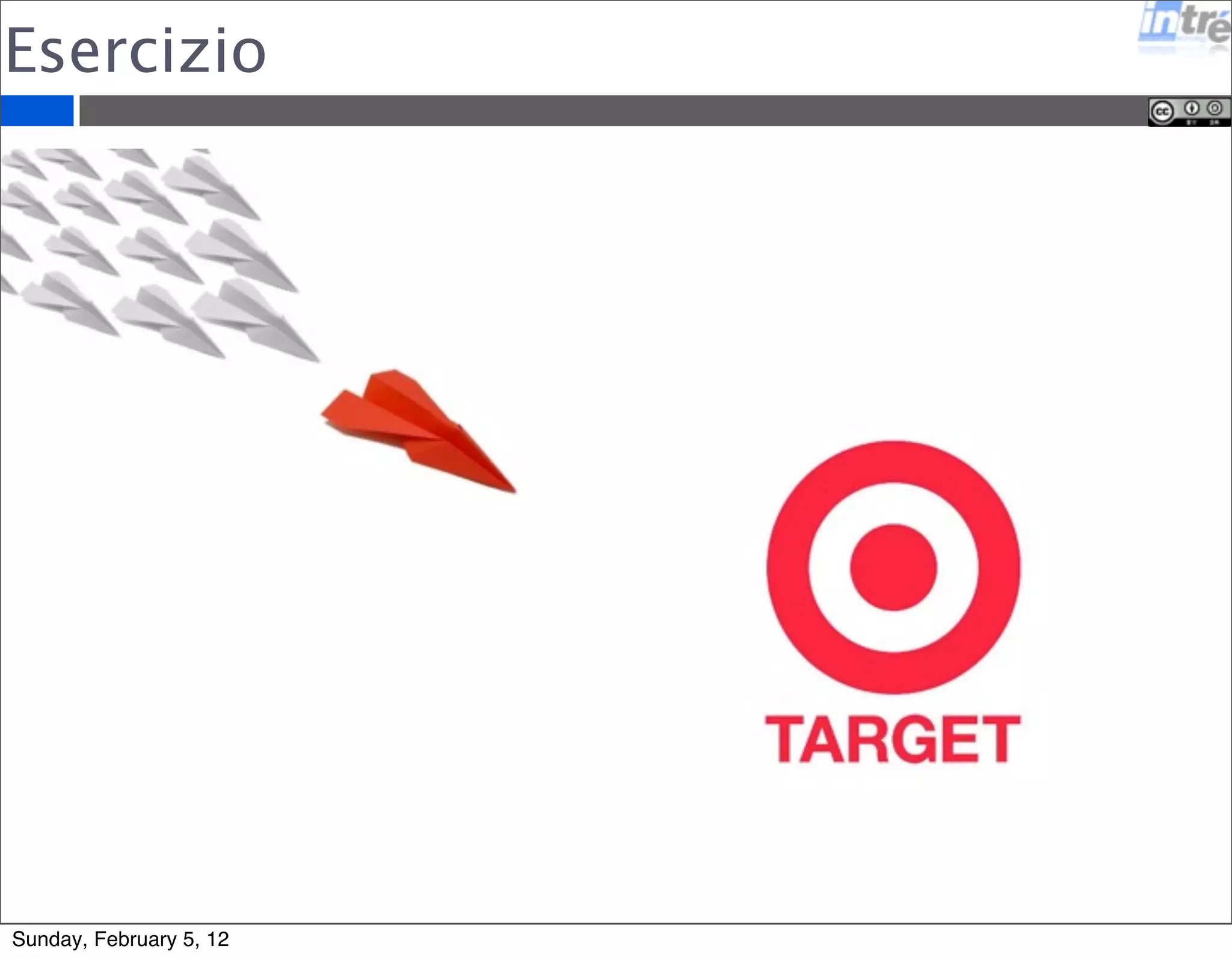 Fresare Saldare Verniciare Assemblare 
Value Stream Mapping 
Sunday, February 5, 12 
 