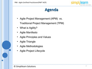 Agile project management framework | PPT