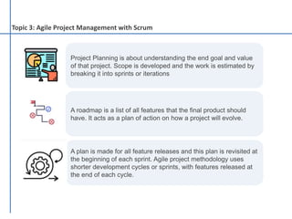 Agile Project Management with Scrum | PPTX
