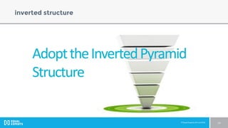 © Equal Experts UK Ltd 2016 19
inverted structure
 