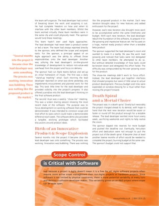 Agile for Research and Development?