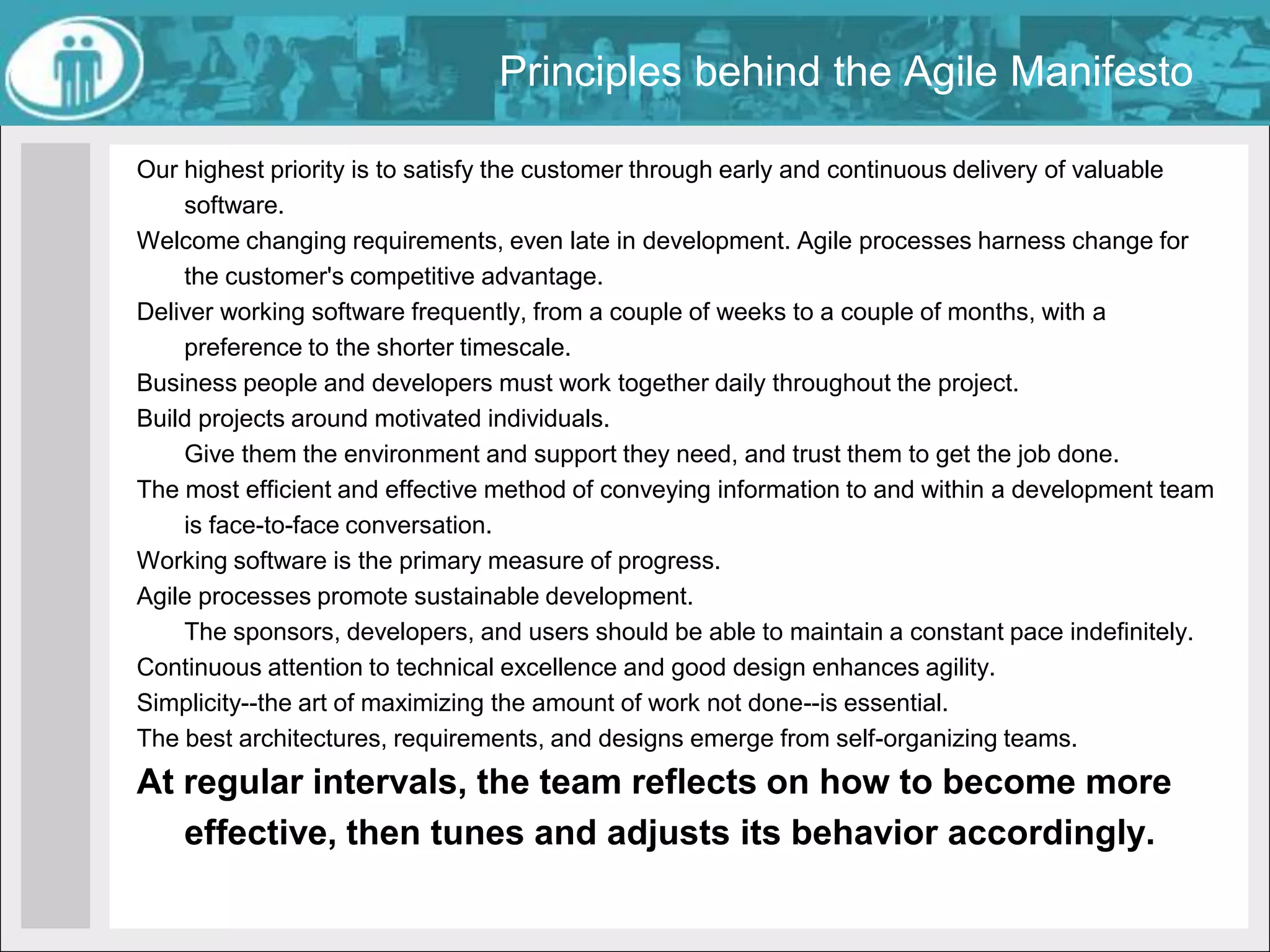 The goal is to enlarge your toolbox