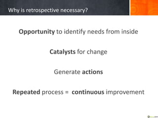 Agile Retrospective - part I | PPTX
