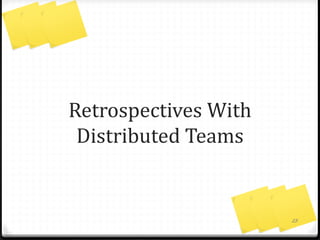 Simulating In-Room
Experience With GoogleDocs
23
 