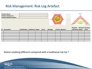 Agile risk management | PDF