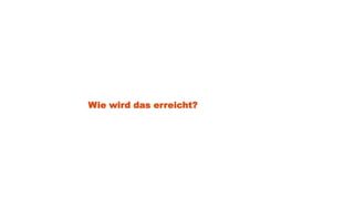 Wie wird das erreicht?
 