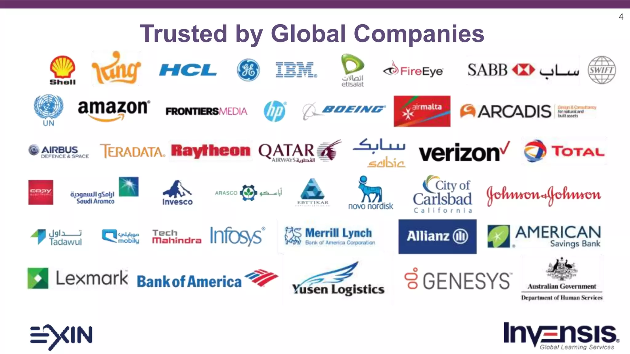4
Trusted by Global Companies
 