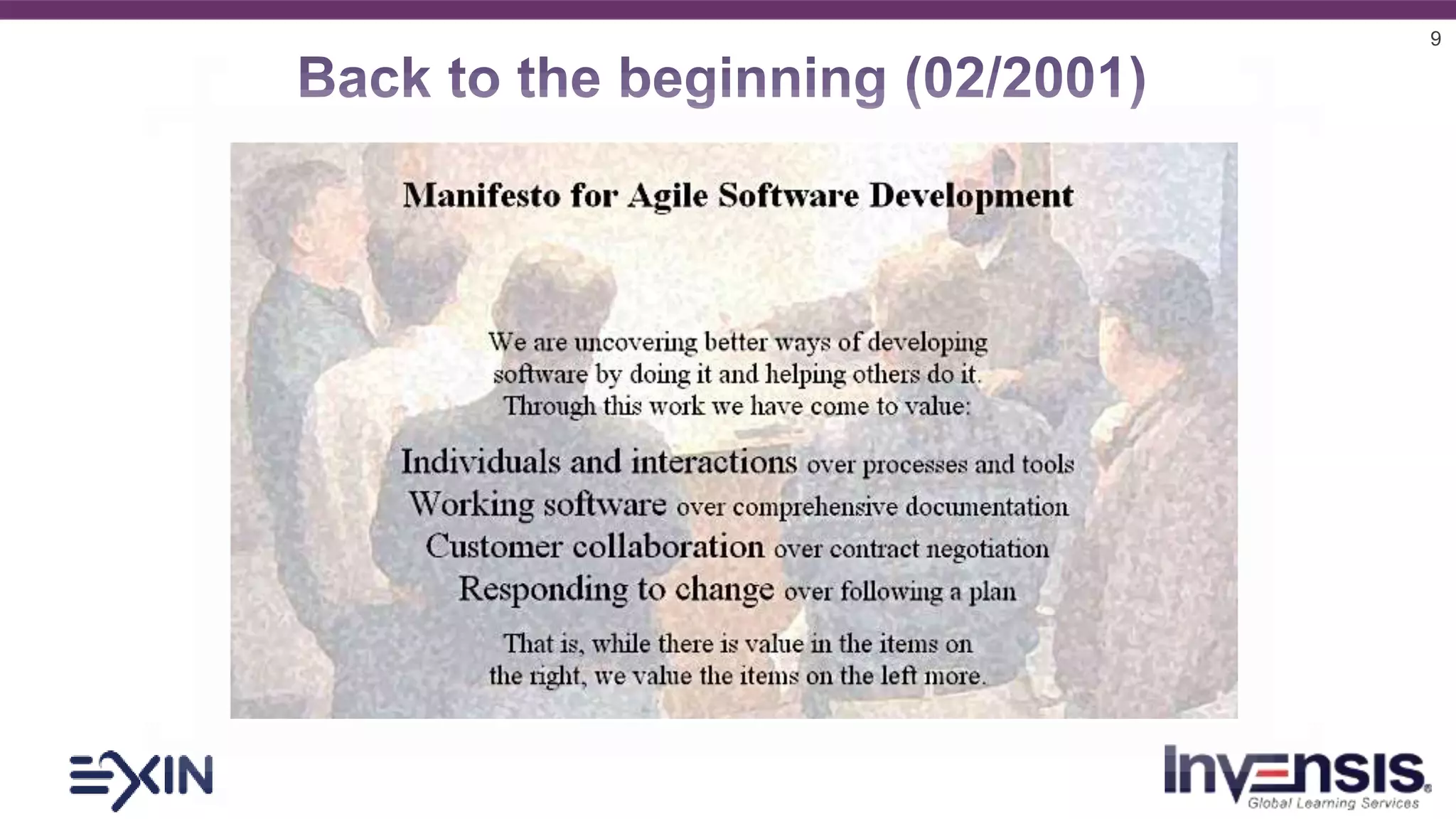 9
Back to the beginning (02/2001)
 