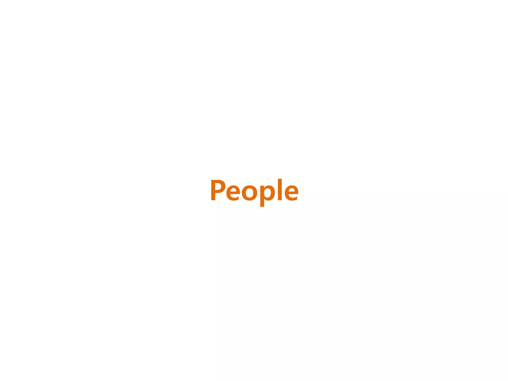 People
 
