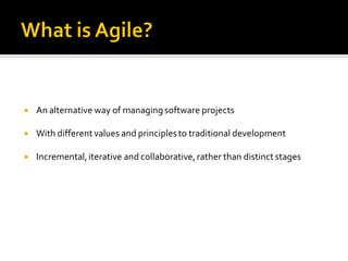 Agile Simplified