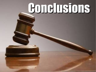 Conclusions
 