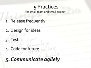 #3 EASY to DebugAlways handle or throw all exceptionNo empty catch blockProvide useful error messagesCategorize themProgram defectsEnvironment problemsUser ErrorPractice : Code for future