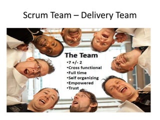 Scrum Team – Delivery Team