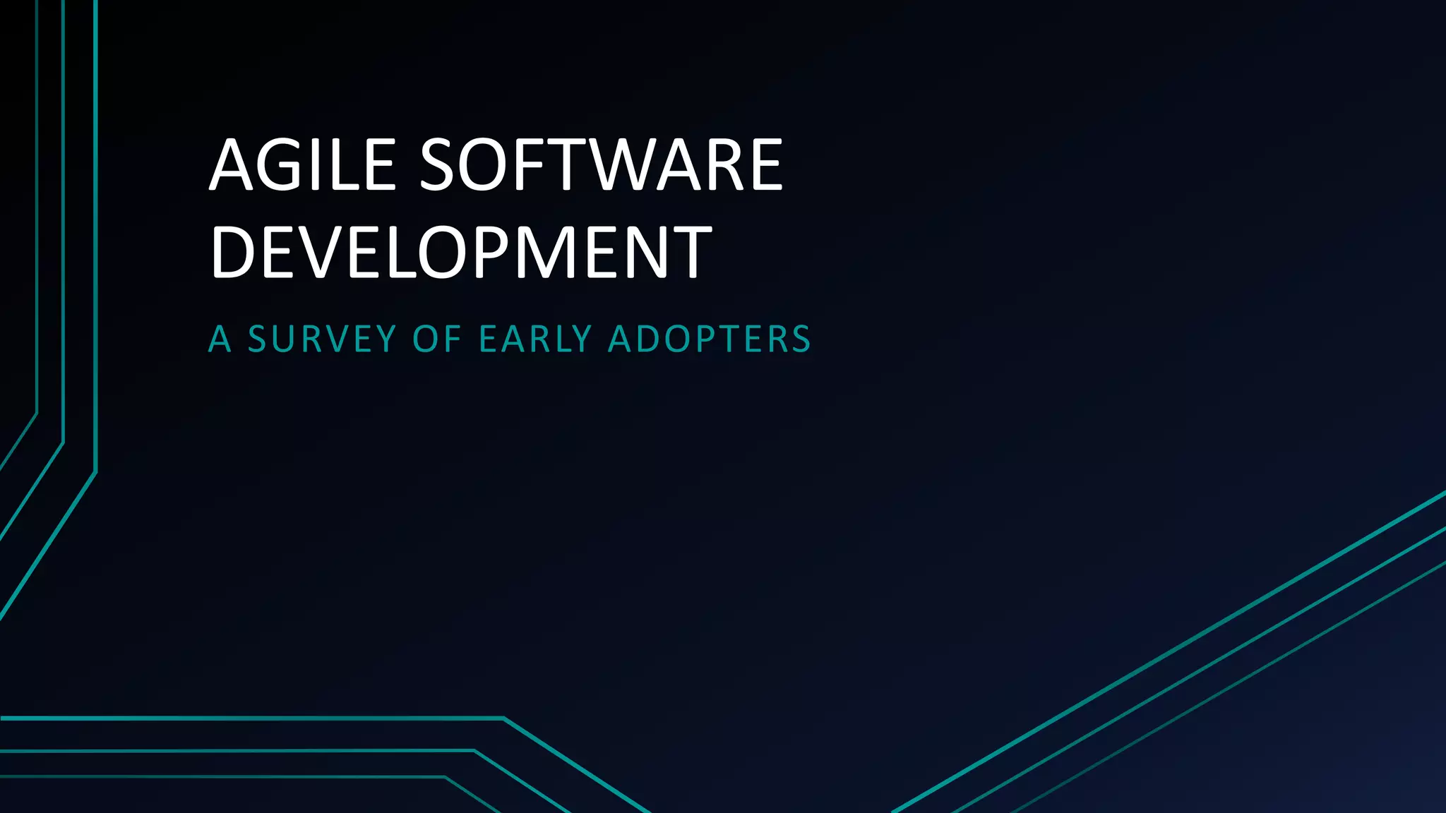 Agile software development | PPT
