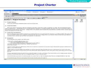 Project Charter 