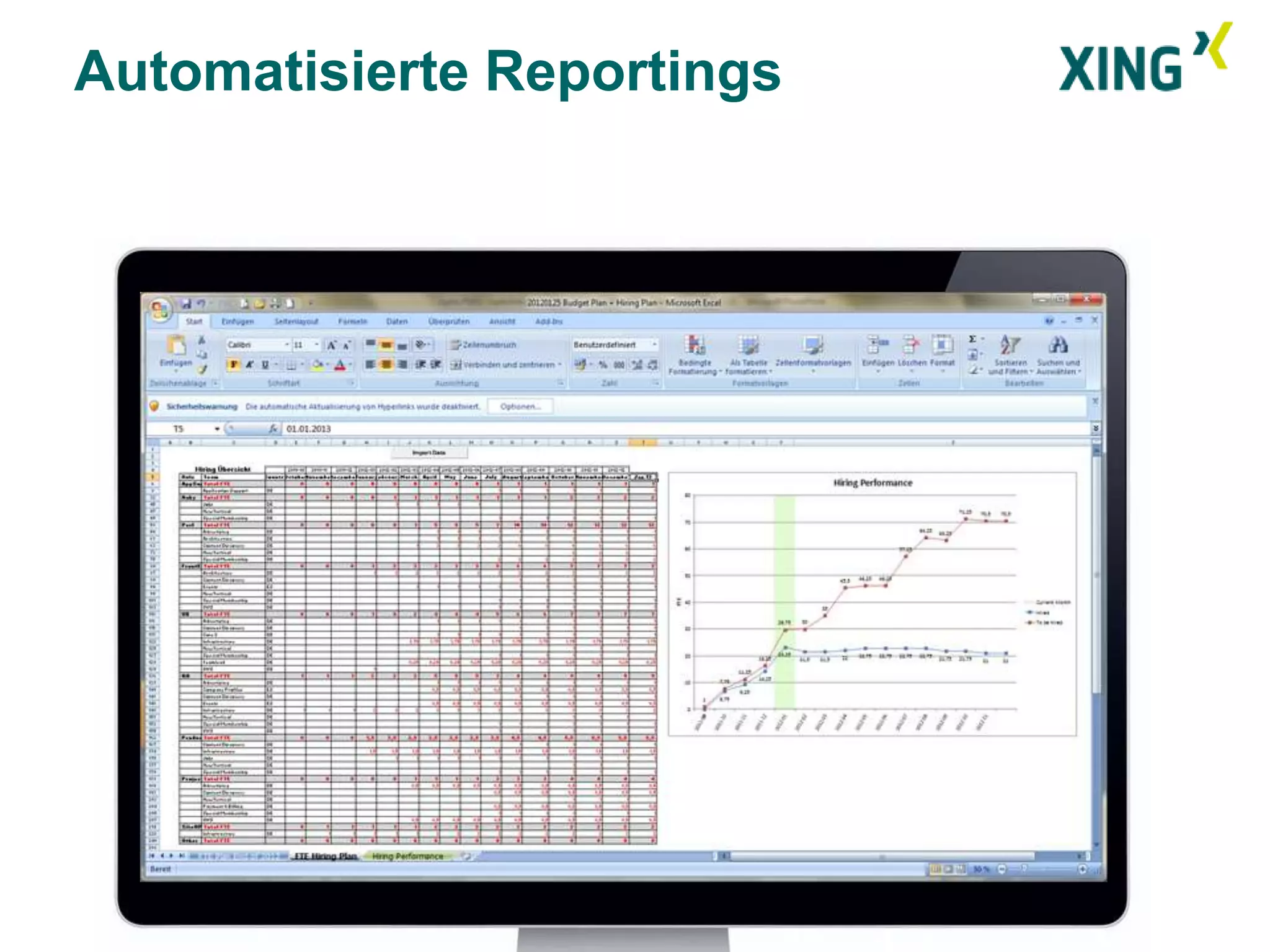 Automatisierte Reportings
 