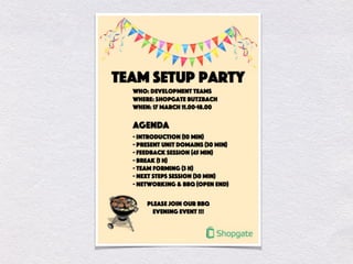 Agiles Team-Setup in Selbstorganisation