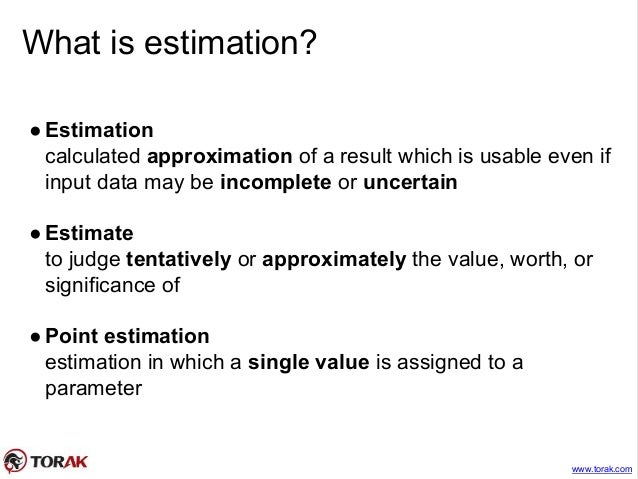 Agile stories, estimating and planning