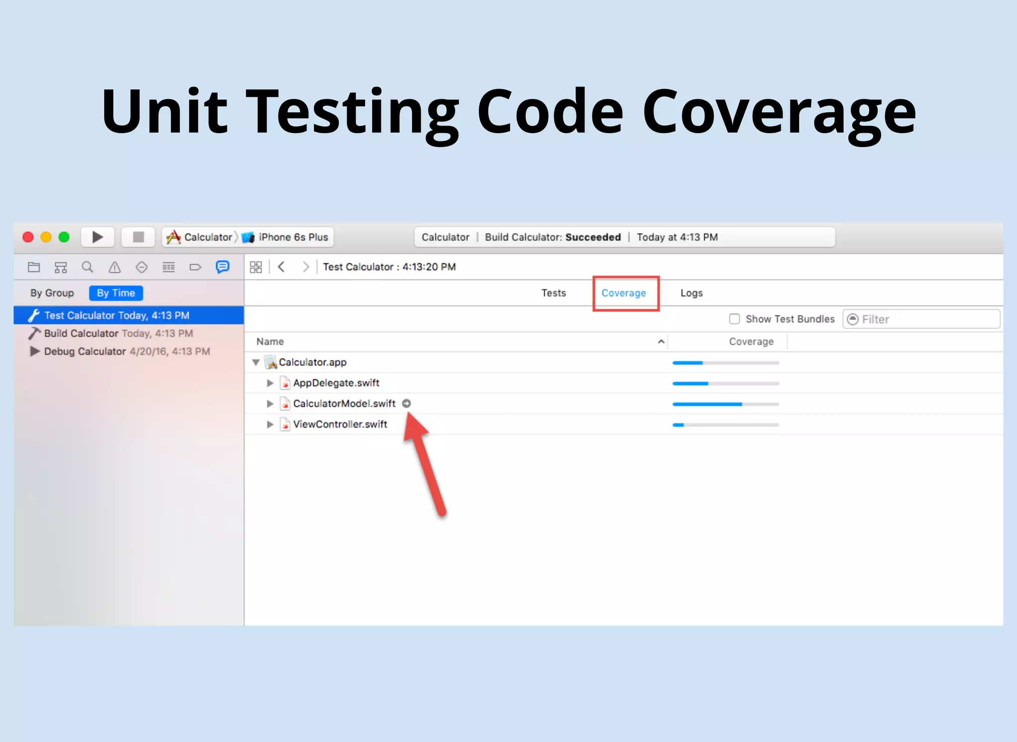 Unit Testing Code Coverage
 