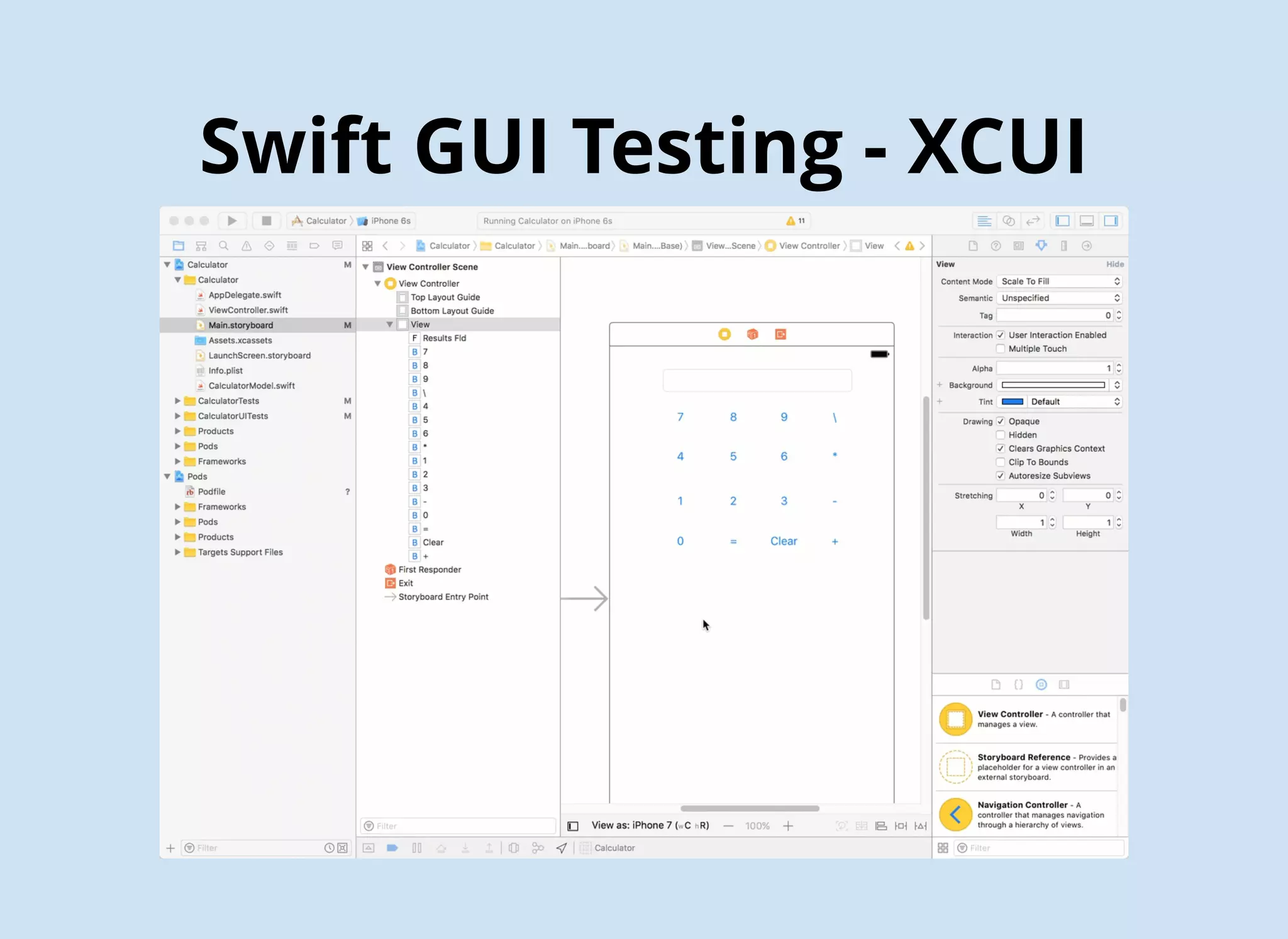 Swift GUI Testing - XCUI
 
