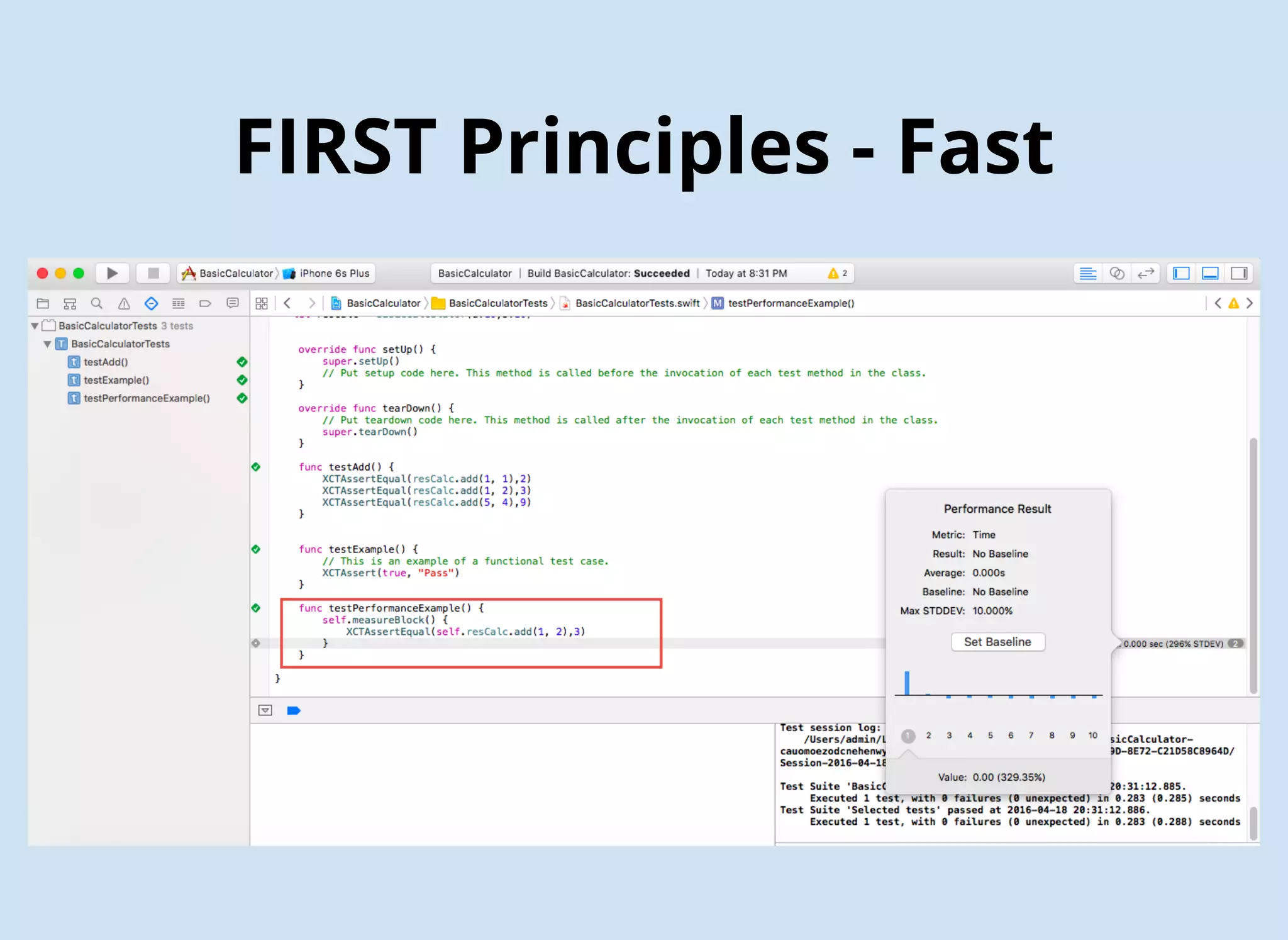 FIRST Principles - Fast
 