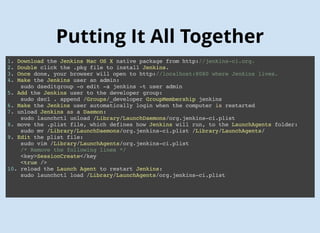 Putting It All Together
 