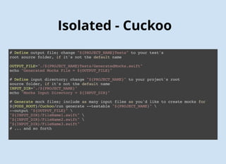 Isolated - Cuckoo
 