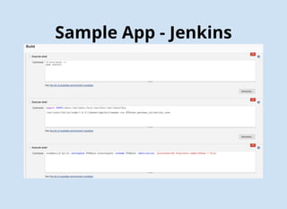 Sample App - API Test
newman run ETAJson.postman_collection
 
