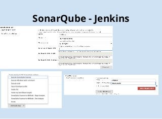 SonarQube - Jenkins
 