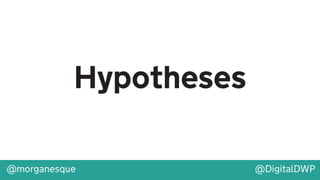 Integrating Design, UX and Hypotheses into Agile Development