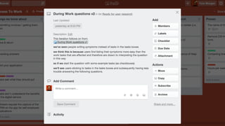 Integrating Design, UX and Hypotheses into Agile Development
