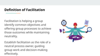 Agile Facilitation and Team Management for Software teams and more | PPTX