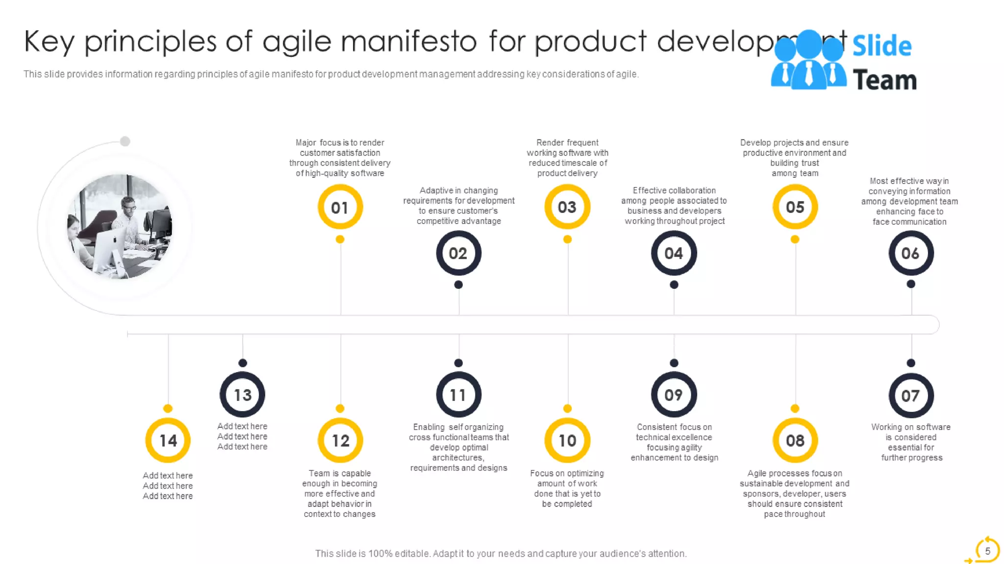 Agile Techniques For IT Team Playbook Powerpoint Presentation Slides