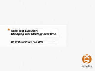 Agile Test Evolution- Matt Heusser
