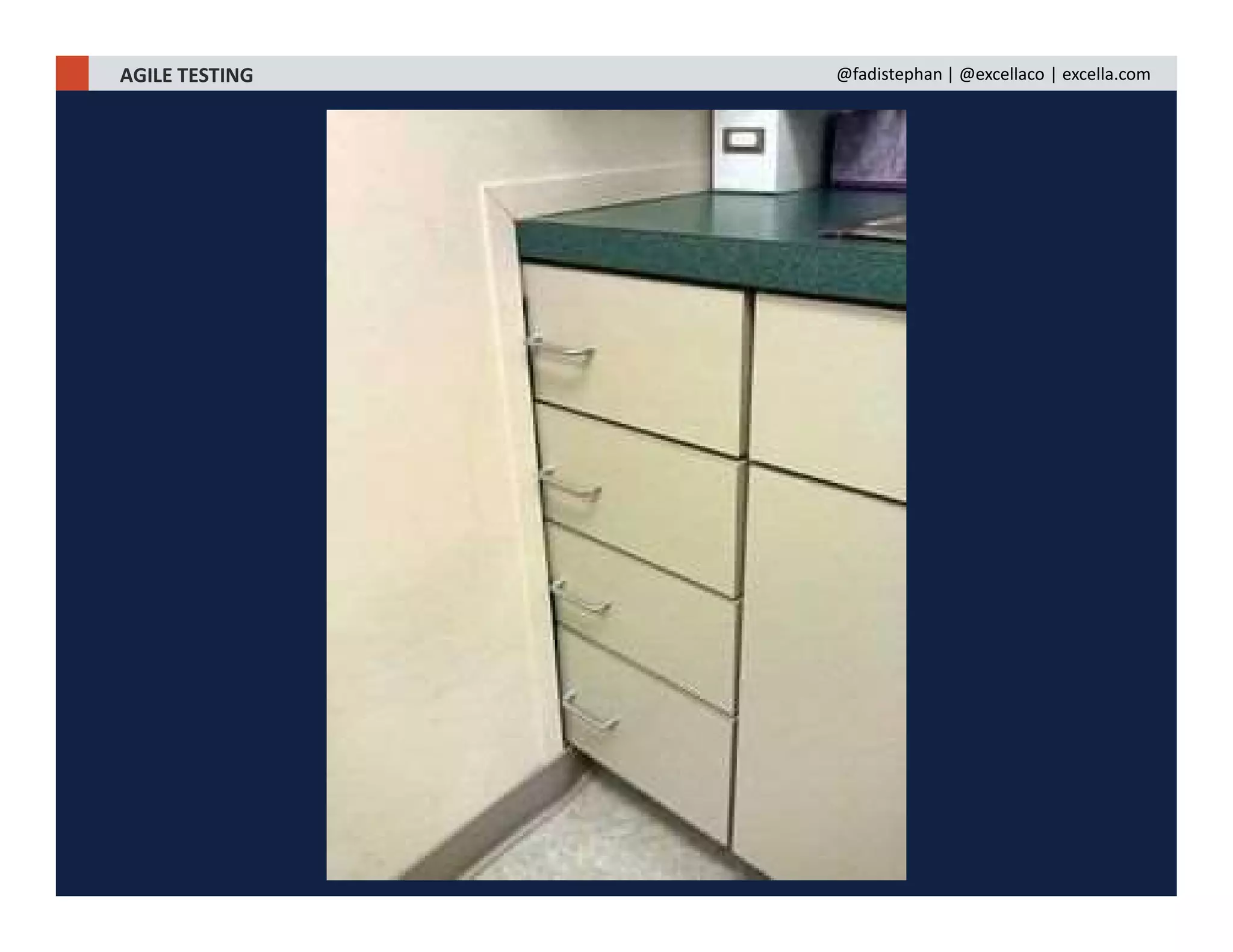 AGILE TESTING @fadistephan | @excellaco | excella.com
 