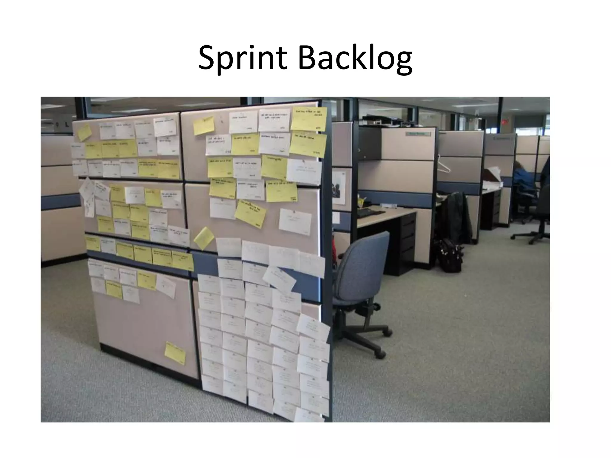 Sprint Backlog
 