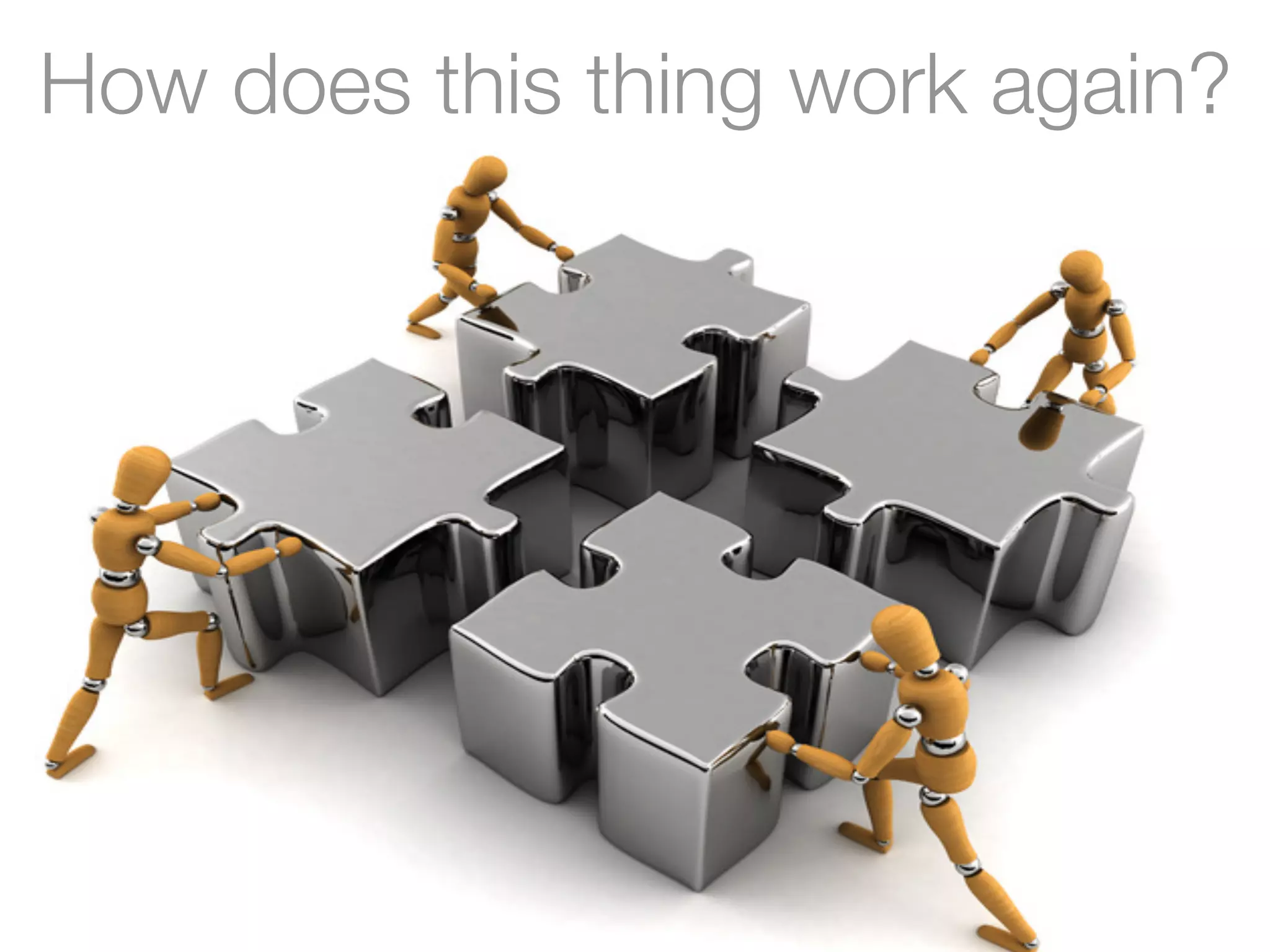 How does this thing work again?