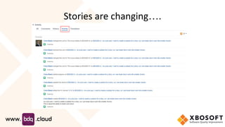 Stories are changing….
 
