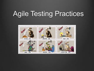 Agile Testing Practices
 