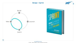 www.agilethink.com.br
© 2017 – AGILE THINK®. Todos os direitos reservados
13
Design + Sprint
 