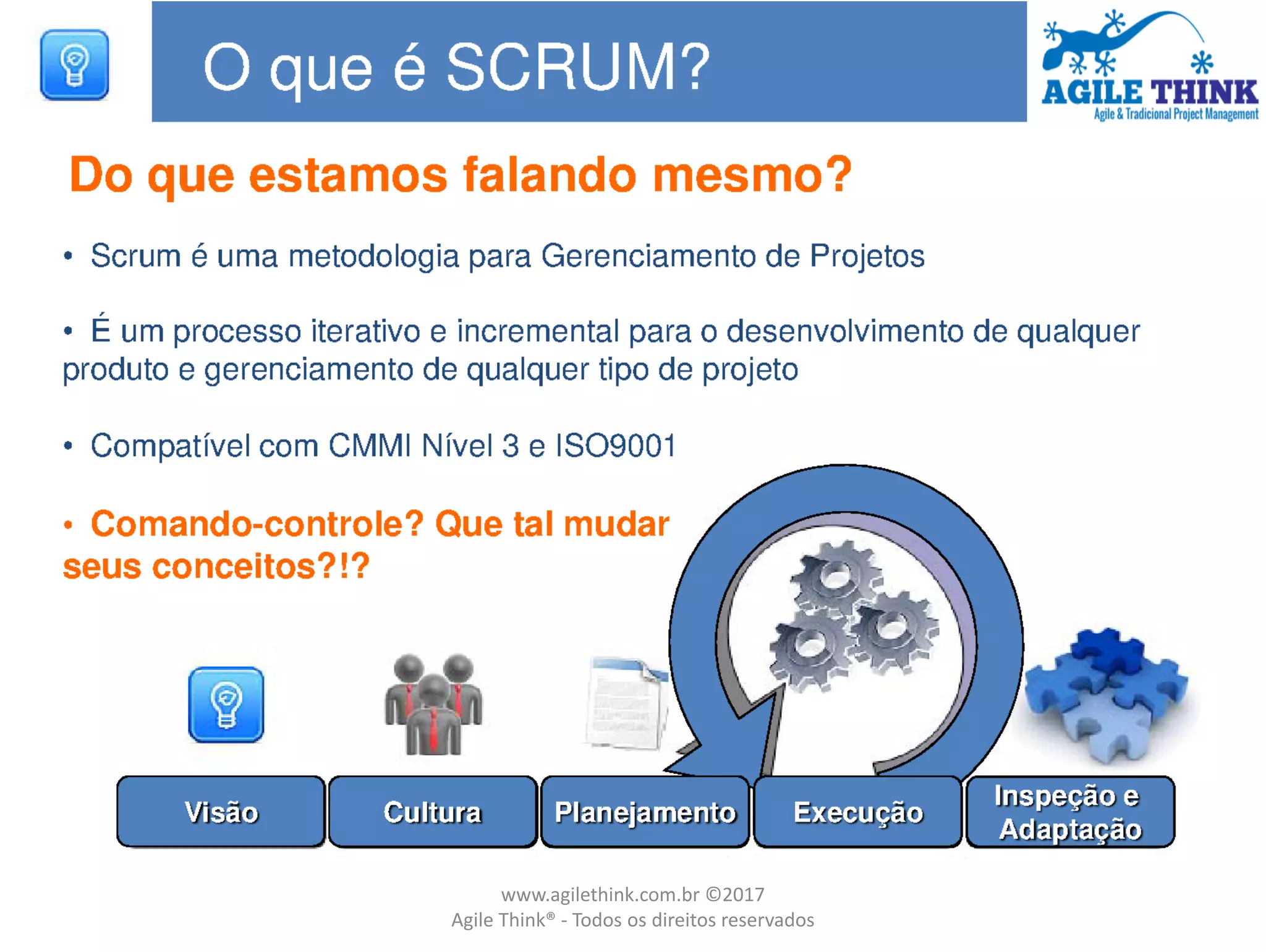 www.agilethink.com.br ©2017
Agile Think® - Todos os direitos reservados
 