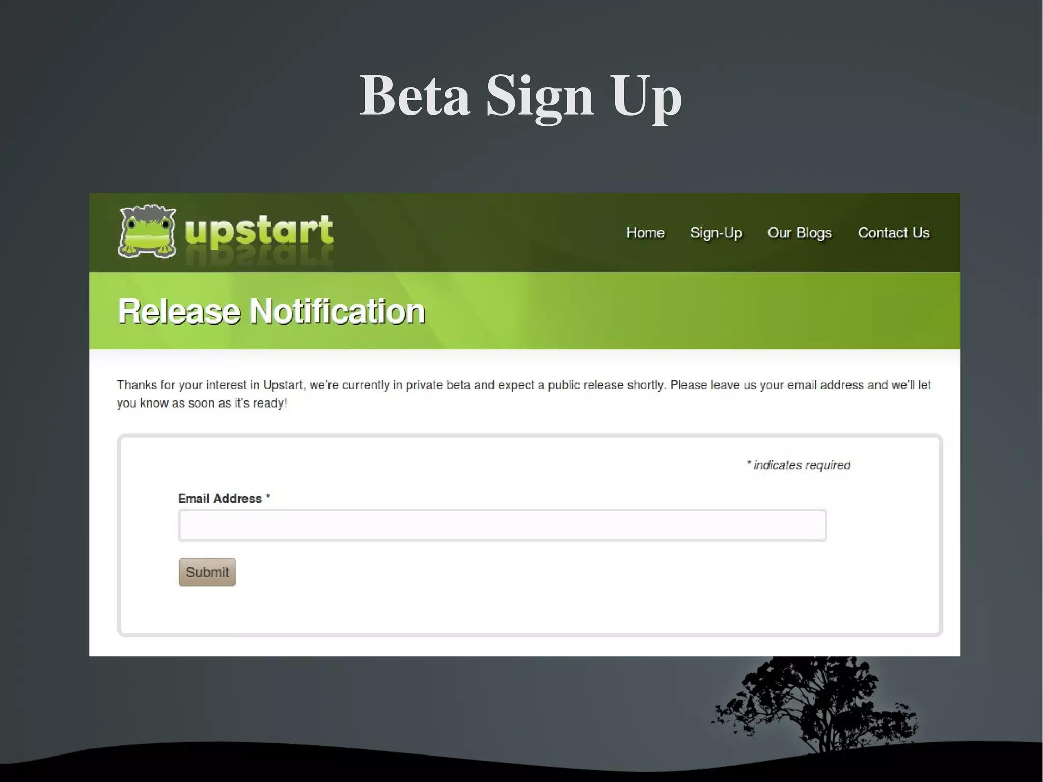 Beta Sign Up




       
 