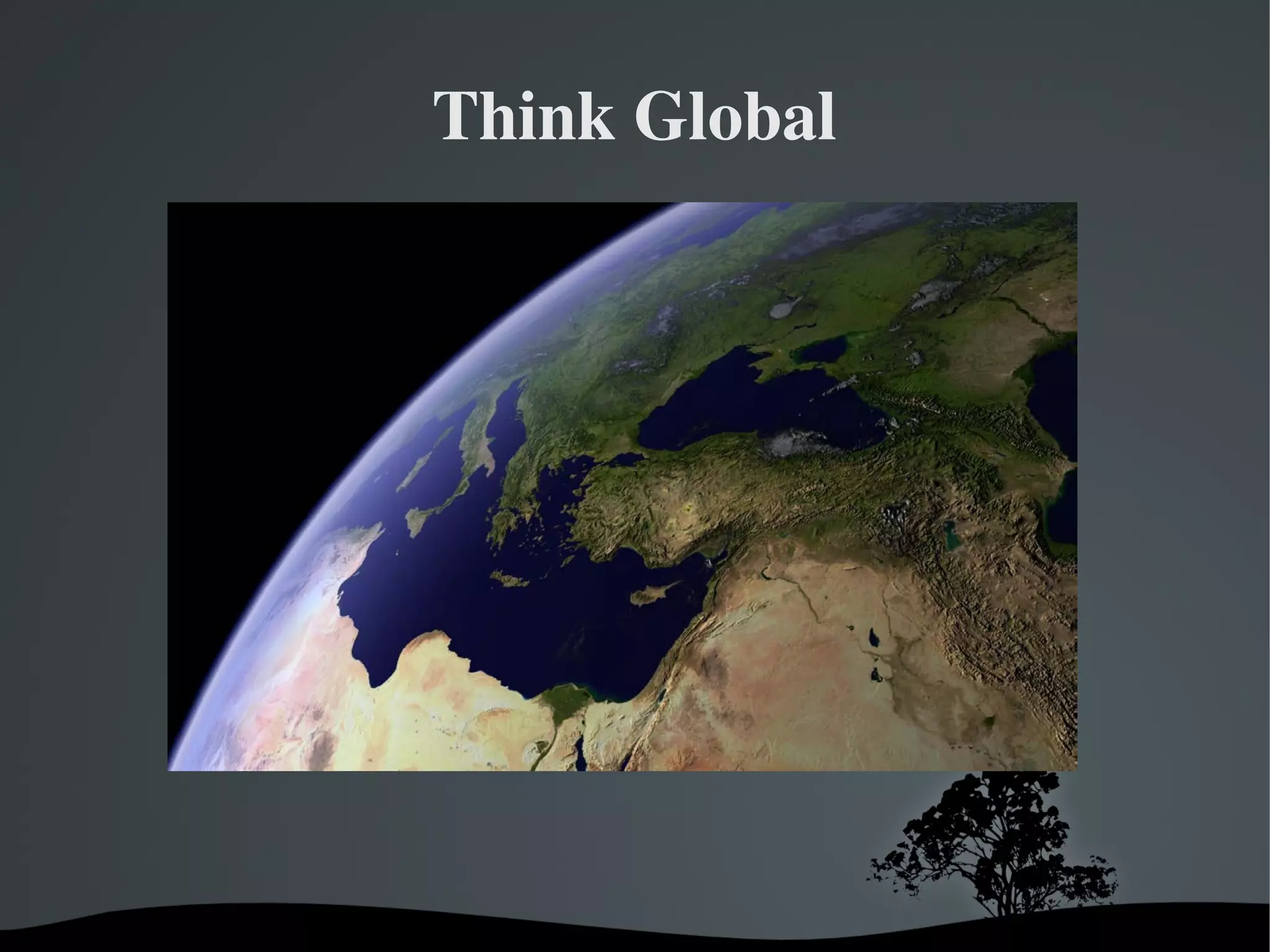 Think Global




       
 