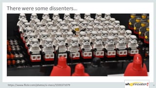 There	were	some	dissenters…
20https://www.flickr.com/photos/si-mocs/5593371079
 