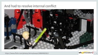 And	had	to	resolve	internal	conflict
29https://www.flickr.com/photos/skinnylawyer/6884960361/
 