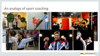 An	analogy	of	sport	coaching
52
 