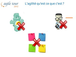 L’agilité qu’est ce que c’est ?




     Les méthodes agiles   16
 
