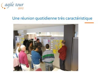 Une réunion quotidienne très caractéristique
 