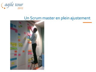 Un Scrum master en plein ajustement
 